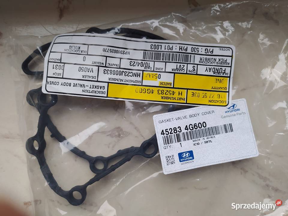 Hyundai santa fe IV 2021 LIFT Uszczelki silnika i osprzętu zachodniopomorskie Kołobrzeg