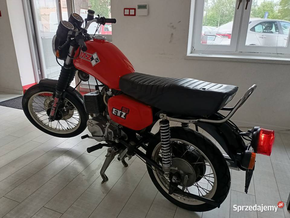 Mz ETZ 125 1990 Dokumenty KatB sprawna nie Motoryzacja Warszawa sprzedam