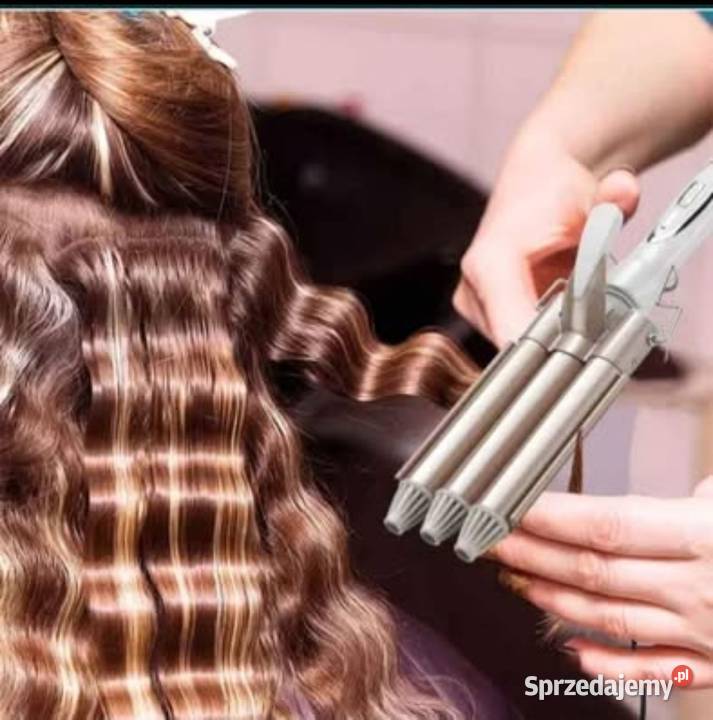 Falownica do włosów Lokówka Karbownica 2w1