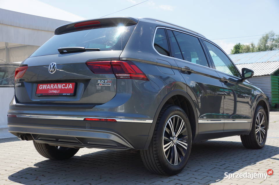 Volkswagen Tiguan 20 TDI CR 190 4x4 Virtual LED światła przeciwmgielne Nowy Sącz sprzedam