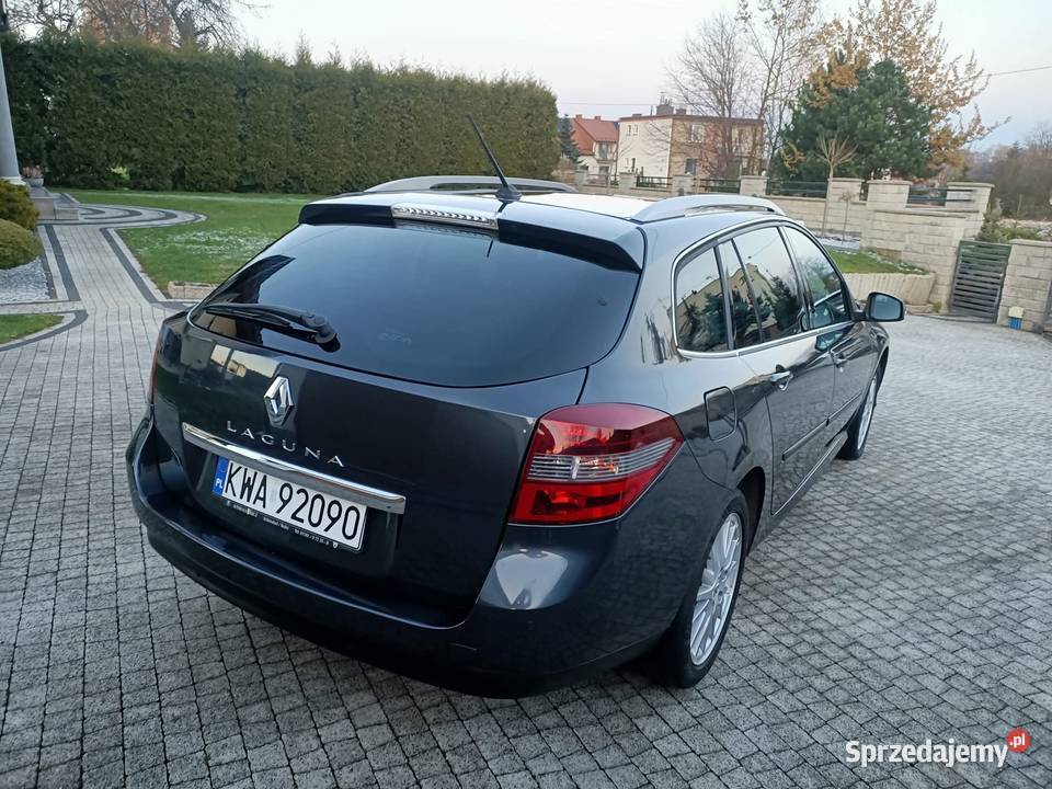 Renault Laguna III 2008r bogata wersja 20 140 immobilizer Frydrychowice