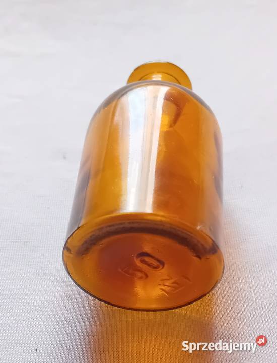 Brązowa buteleczka apteczna pojemność 50 ml Koźminek