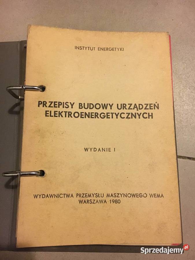 Przepisy Budowy Urządzeń Elektroenergetycznych 1 Łęczyca