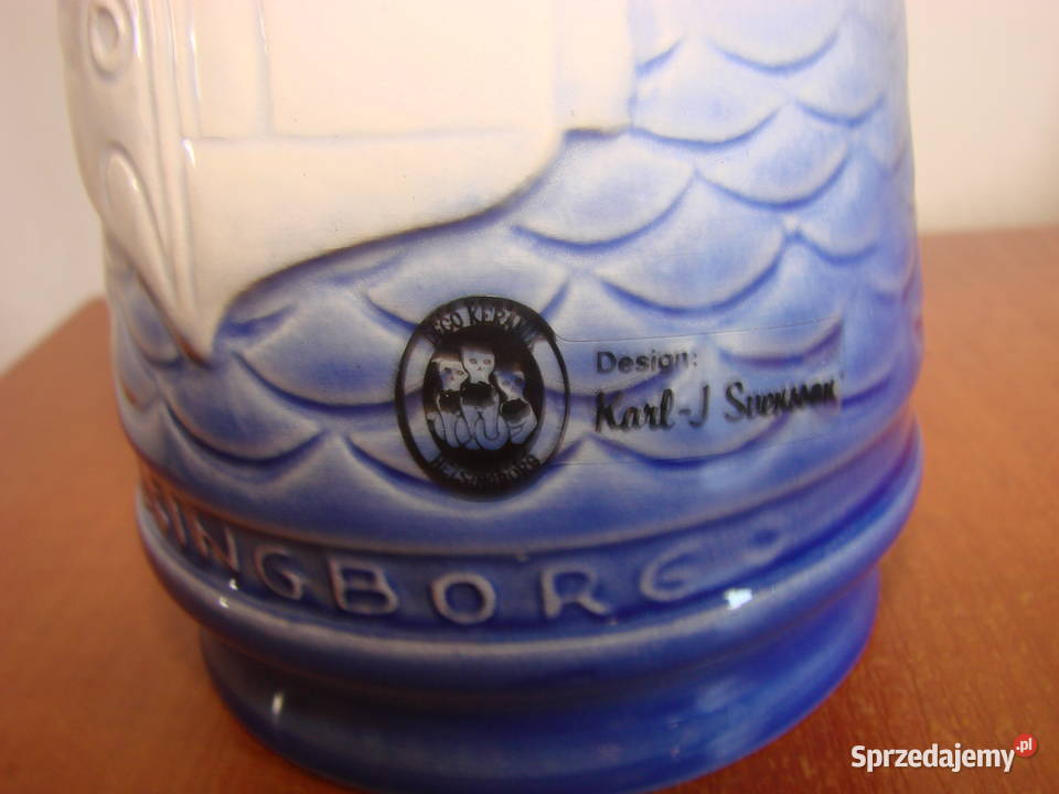 Helsingborg 1985 rocznicowy kufel design KarlJ Pruszcz Gdański