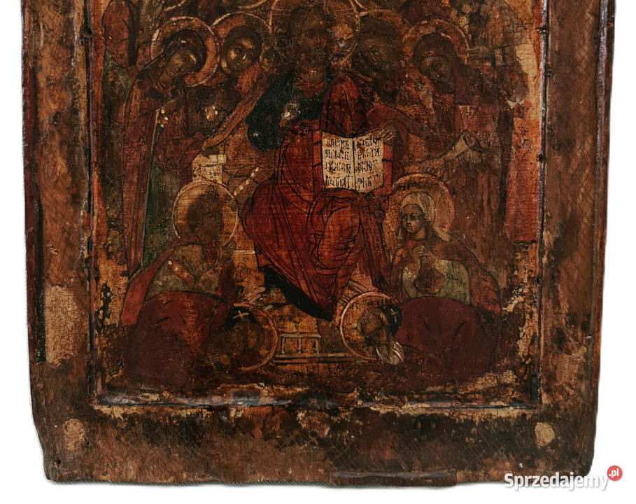 Ikona Deesis I poł XVII wieku 0209