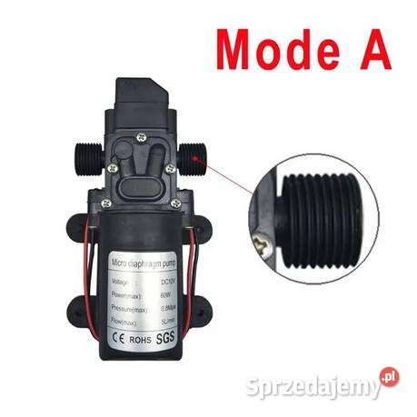 Pompa wodna membranowa 12v 08MPA Trześniów