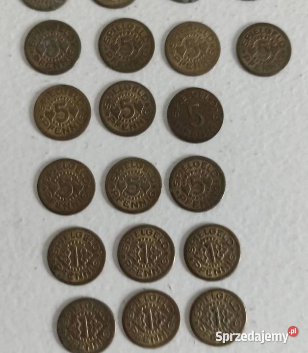 Puszka 100 Mark z lat 1920r zestaw monet Kolekcje dolnośląskie Dzierżoniów