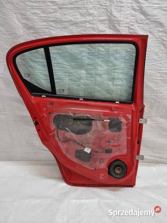 OPEL CORSA E DRZWI LEWY TYŁ KOMPLETNE Z547