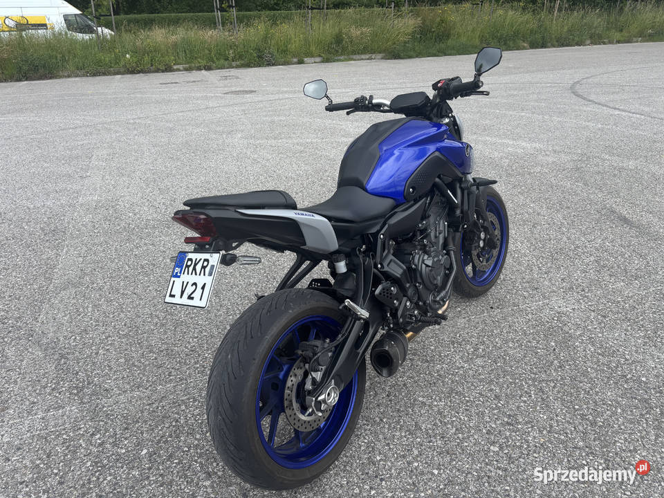 Yamaha MT07 2022 A2 Krosno