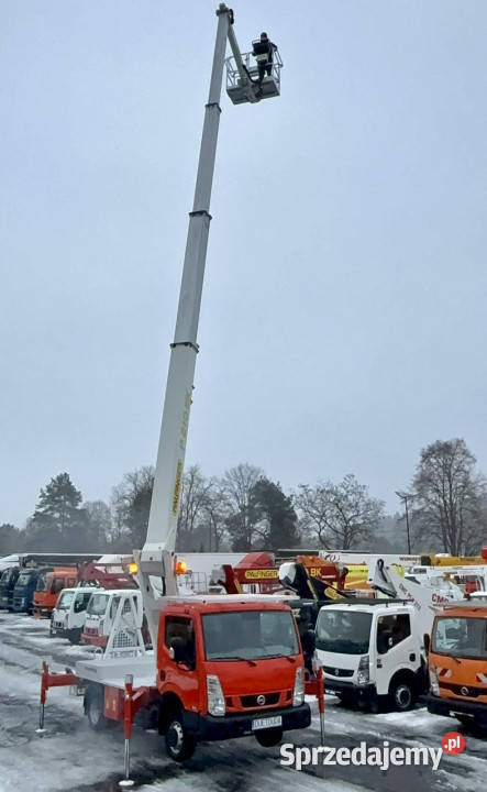 Nissan Cabstar Zwyżka Podnośnik Koszowy Widełki