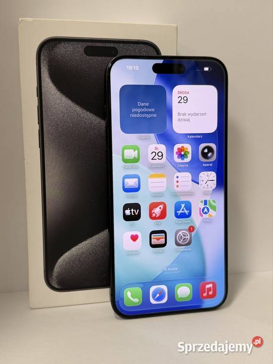 iPhone 15 Pro 256GB 100 Kondycja Kalisz
