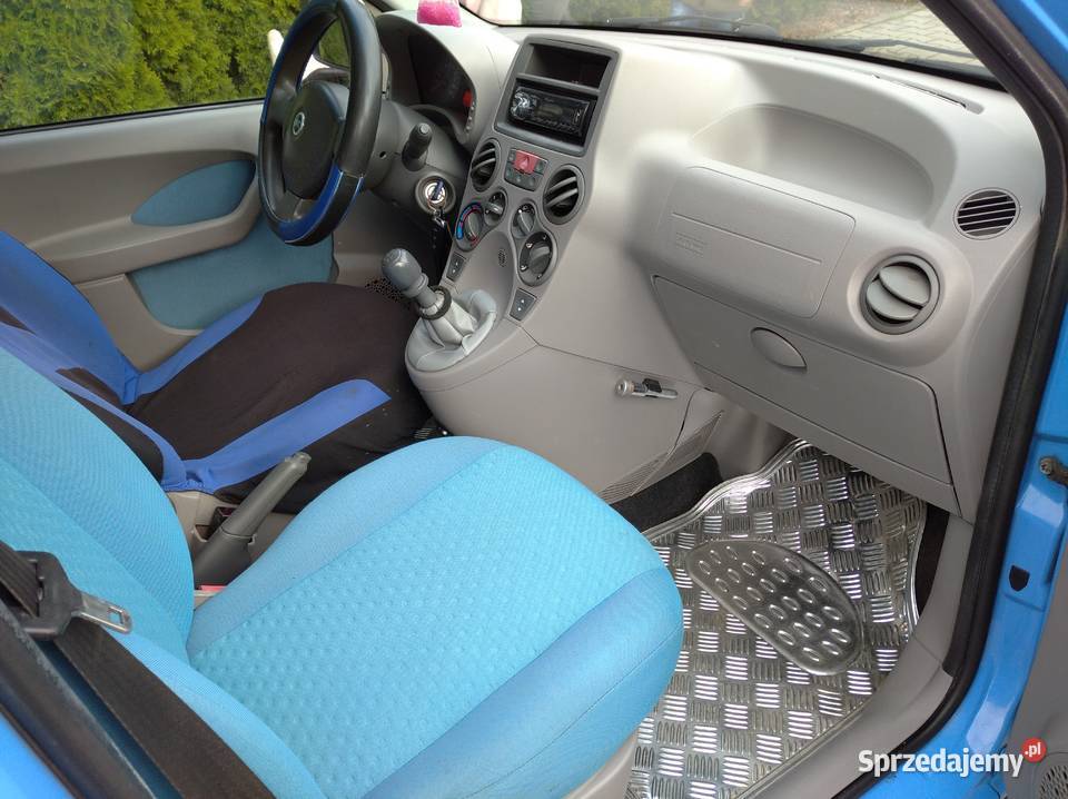 Fiat panda 2004 r 12 Benz Wspomaganie SUPER STAN Rok produkcji 2004 Panda Bierutów sprzedam