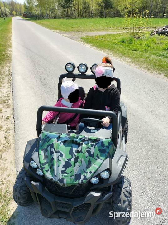 Pojazd Grand Buggy 4x4 STRONG LIFT Moro 24V Nowy Zielonka Stara