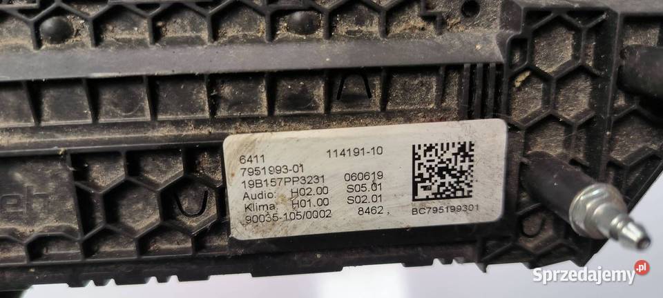 PANEL KLIMATYZACJI BMW X4 M F98 11419110 Lipno