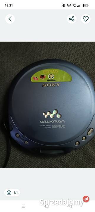 Walkman Sony na cd Poznań
