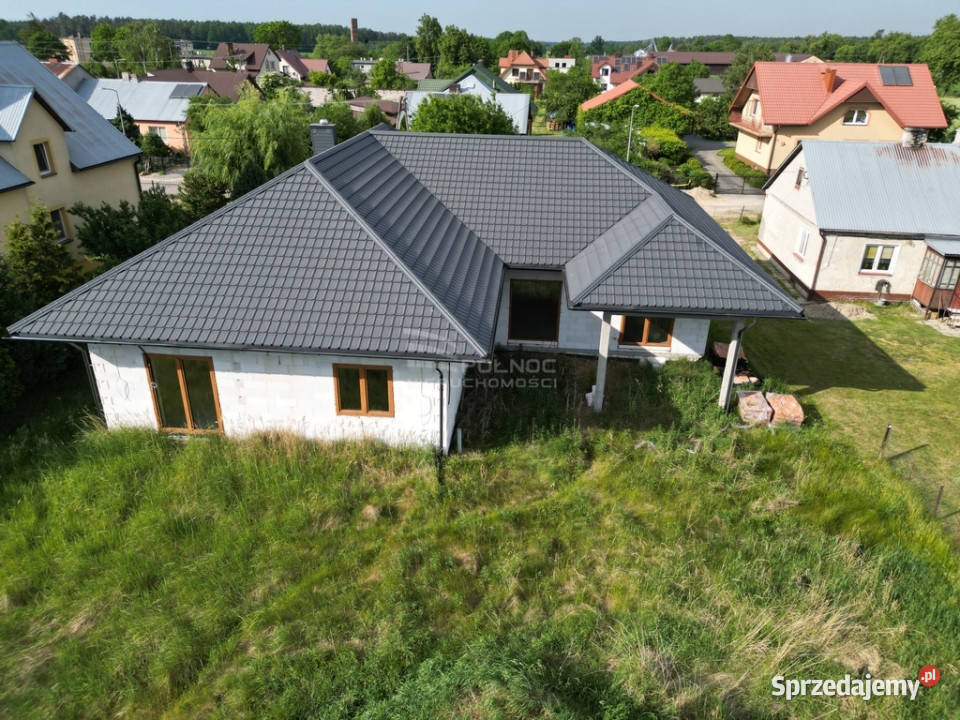 Parterowy dom do wykończenia Woroniec