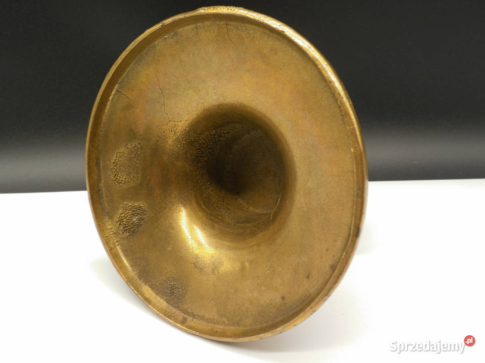 Świecznik Mosiężny masywny stary Raszków sprzedam