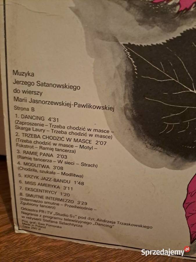 Płyta winylowa Krystyna Janda Marek Grechuta Warszawa