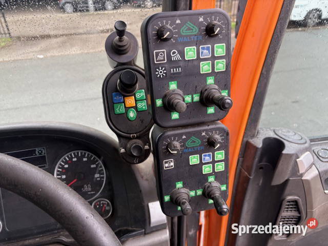 Drogowa Zamiatarka ulic Man Eur 6 Warszawa