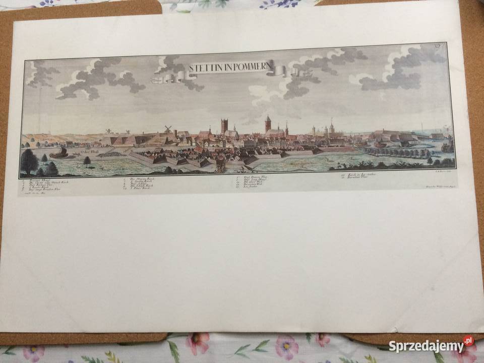 1266 Plany I Mapy Szczecina XVII Do XX Wieku 4 zachodniopomorskie