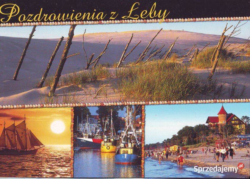 Kart Pocz Pozdrowienia z Łeby Pocztówki i karty telefoniczne śląskie Gliwice