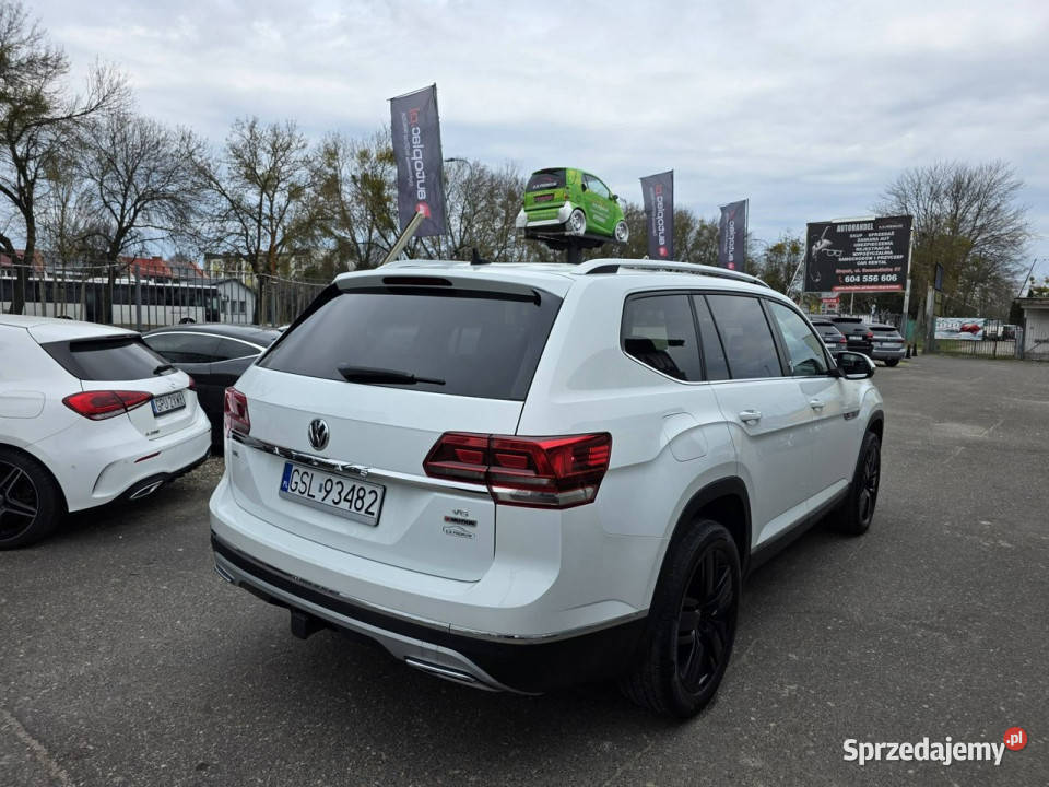 Volkswagen Atlas 36 Benzyna 280 Panorama 20 Full czujnik parkowania Słupsk