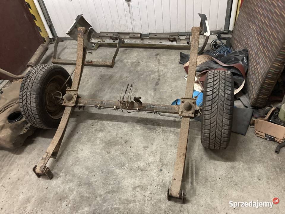 VW Caddy Seat Inca oś tylna z resorami Motoryzacja Pyrzyce