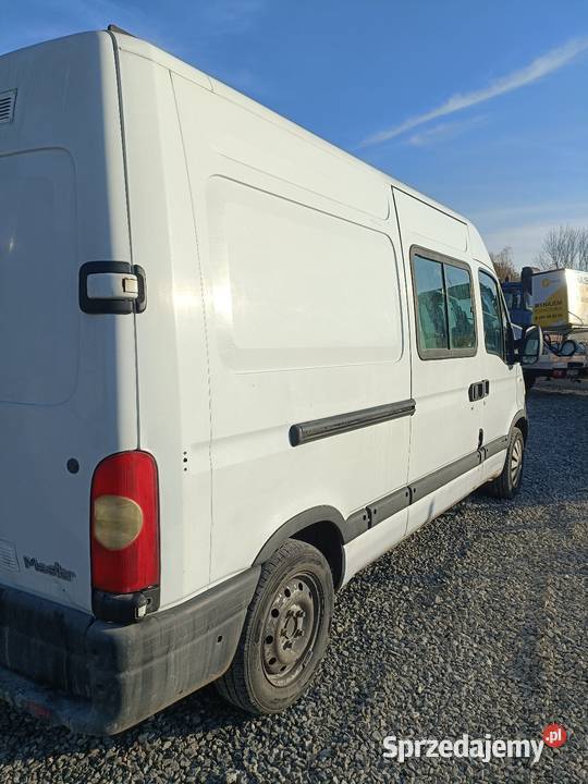 Renault Master 25 dCi 2008 brygadówka 120KM lubelskie Lubartów