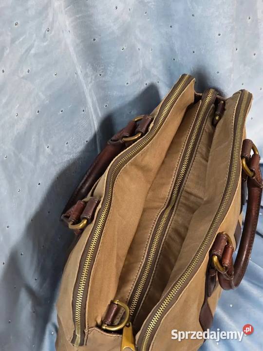 Torba Aktówka FOSSIL Vintage Skóra Naturalna i Warszawa