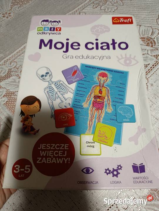 moje ciało gra edukacyjna mały odkrywca Poznań