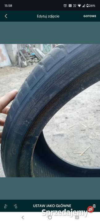 Sprzedam felgi z oponami 5x120 dwie szerokości Samochodowe świętokrzyskie Szerzawy