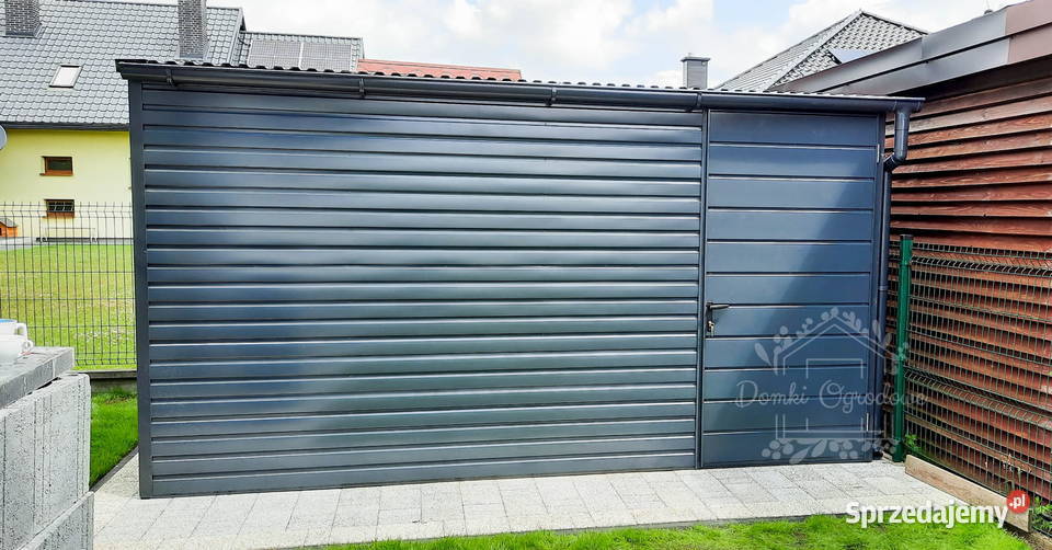 SCHOWEK DOMEK OGRODOWY 4m x 3m spad przód Koszalin