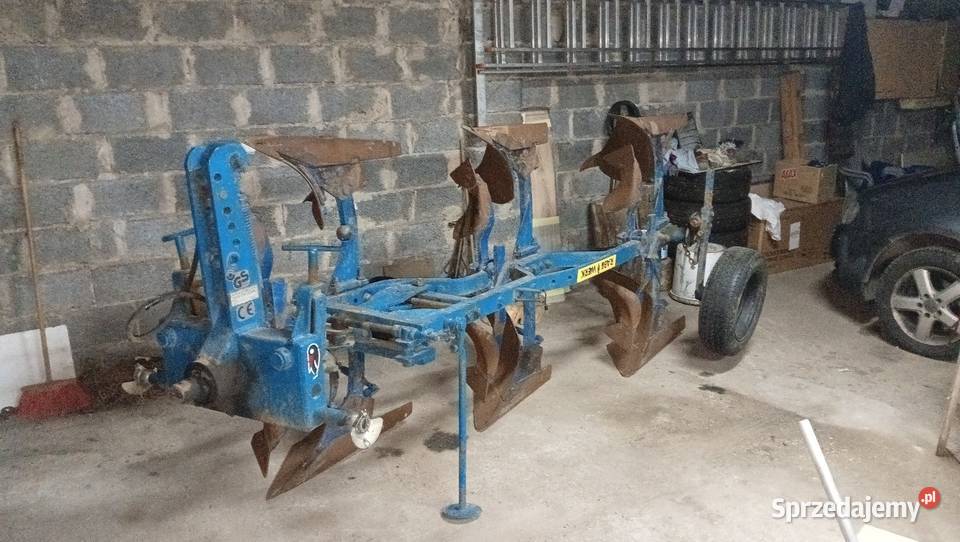 Pług trzy skiby obrotowy Rabe