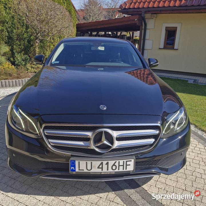 Mercedes Benz E 220d 4matic Polski Salon Rok produkcji 2017 Kraków