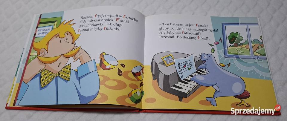 ABC Uczę się F foka Strzałkowska Hachette 2007 Rok wydania 2007 Książki dla dzieci Czeladź