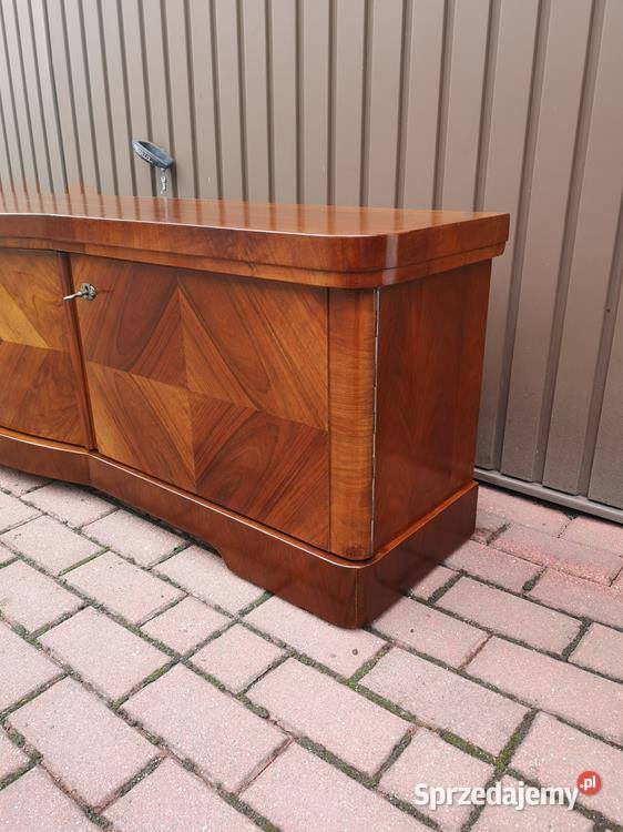 Komoda ARTDECO 201 Orzech RTV Niska Stara Antyk