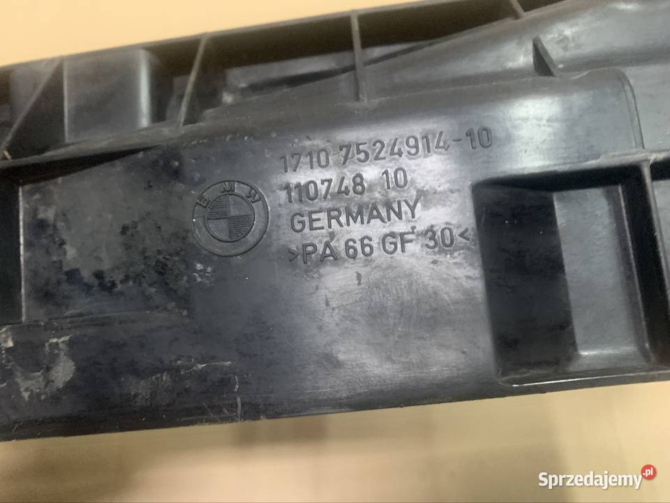 7524914 uchwyt mocowanie chłodnicy bmw 3 e90 e91 Motoryzacja Szczecin