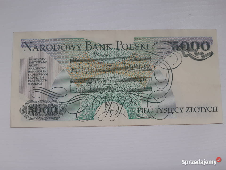 5000 1988 SERIA CU STAN 1 Koronowo