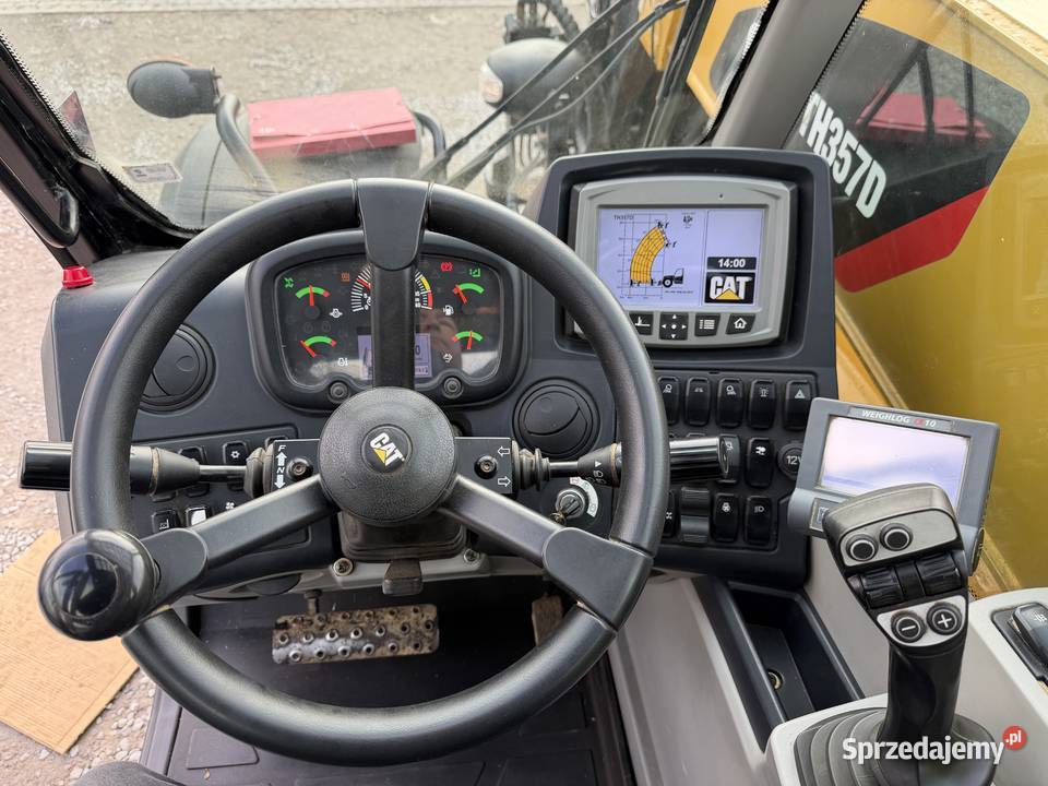 Caterpillar TH 357D ładowarka teleskopowa CAT Zambrów