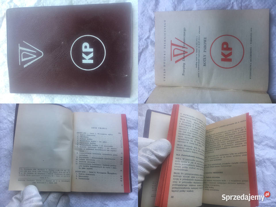 Przepisy Dozoru Technicznego Kotły Parowe Łęczyca sprzedam