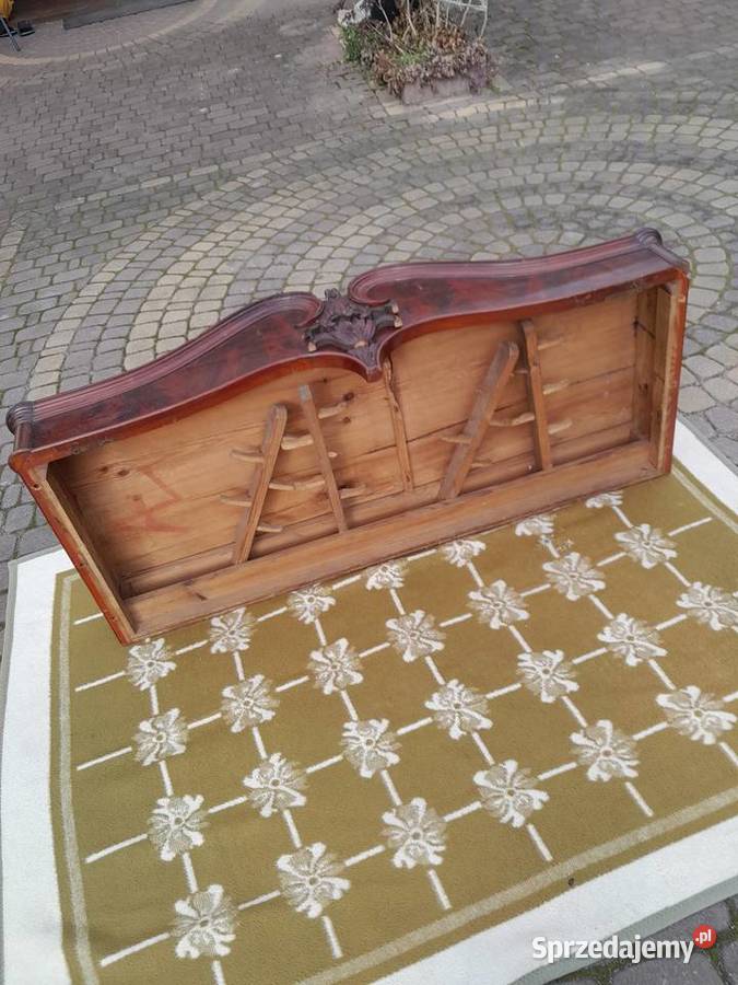 Stara szafa Korona Część starej szafy Meble Tomaszów Mazowiecki
