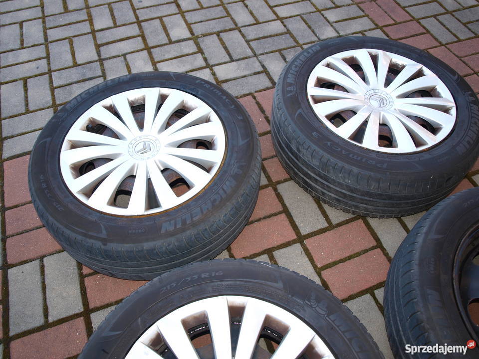 Citroen koła 16 z oponami letnimi 2155516 Kalisz