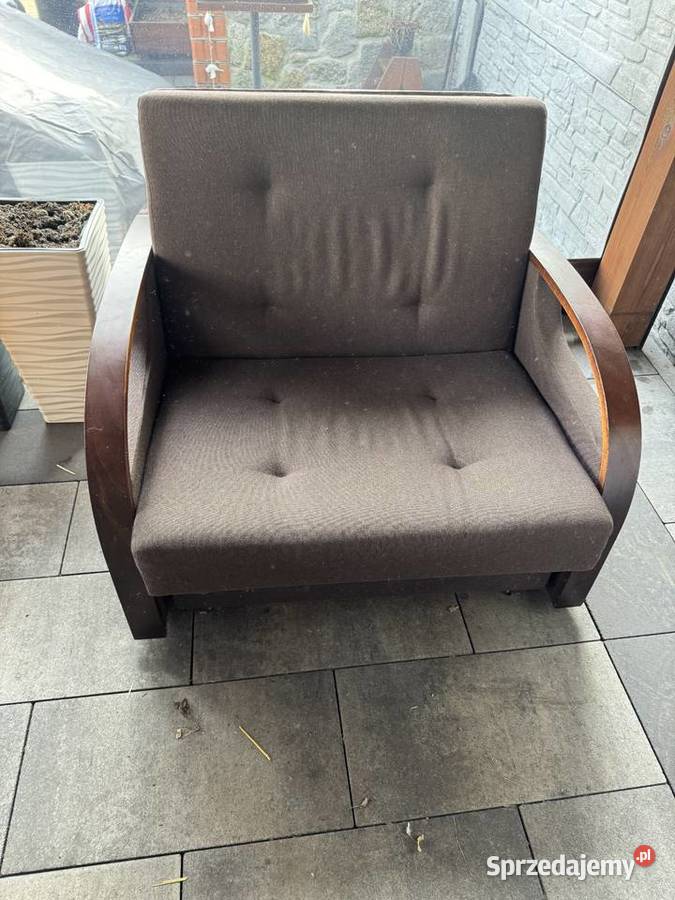 Fotel rozkładany z funkcją spania Kotlin