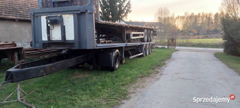 Przyczepa platforma nieuszkodzony Sędziszów