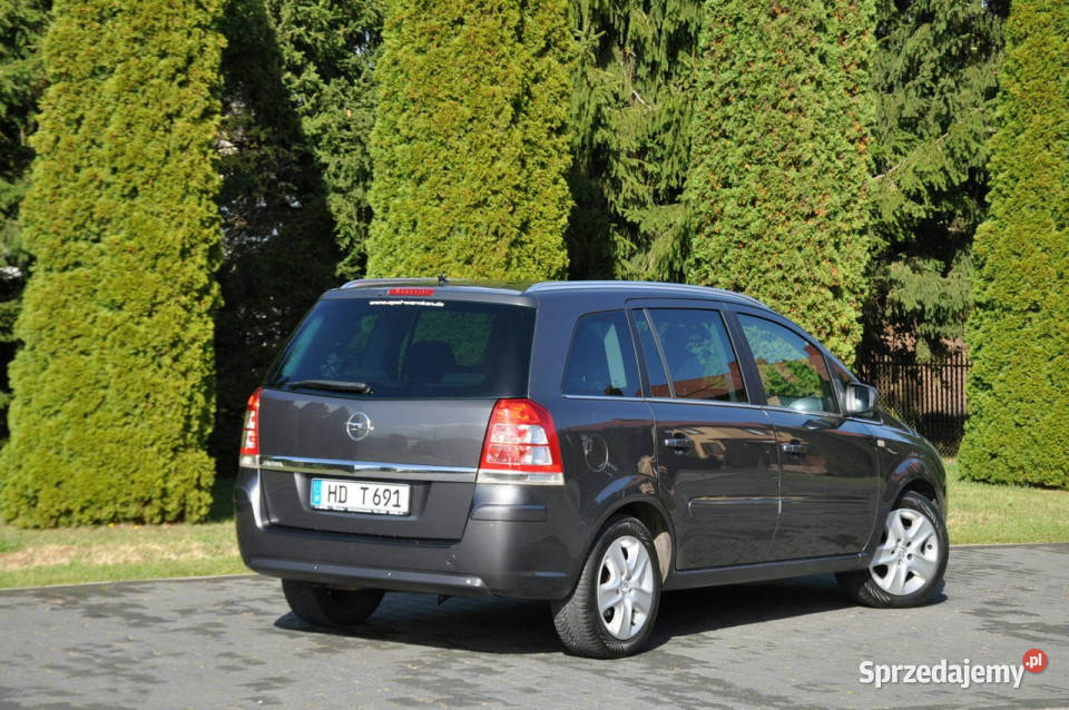 Opel Zafira 18i140LiftKlimatronikGrzane podgrzewane fotele Ostrów Mazowiecka