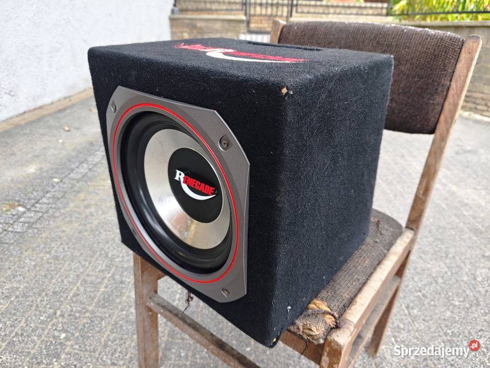 Skrzynia basowa bassowa subwoofer tuba Renegade