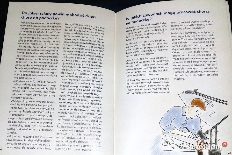 Nasze dziecko ma napady Padaczka u dzieci Ansgar Pozostałe Chełm sprzedam