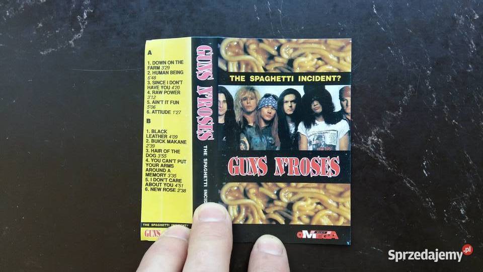 Kaseta Guns N Roses The spaghetti incident podlaskie Siemiatycze