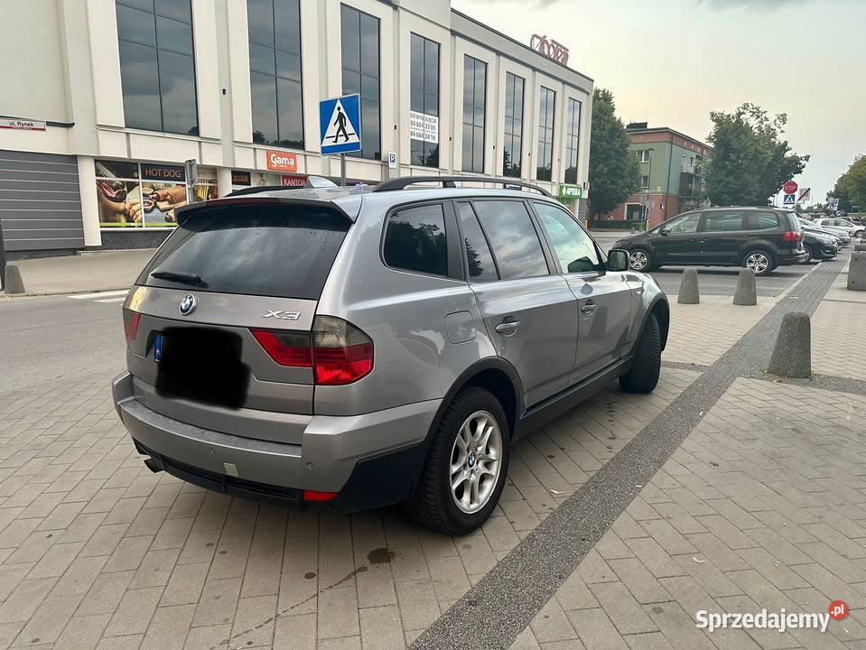 BMW X3 177 2008r bezwypadkowy tempomat lubelskie Tomaszów Lubelski