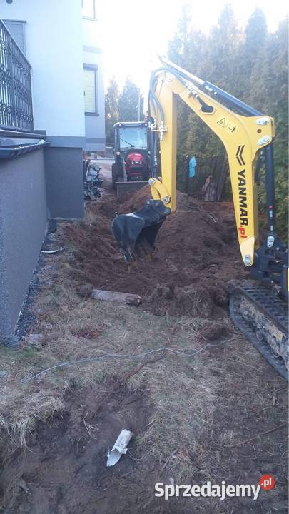 Usługi minikoparką usługi koparką bobcat Pozostałe usługi Bydgoszcz